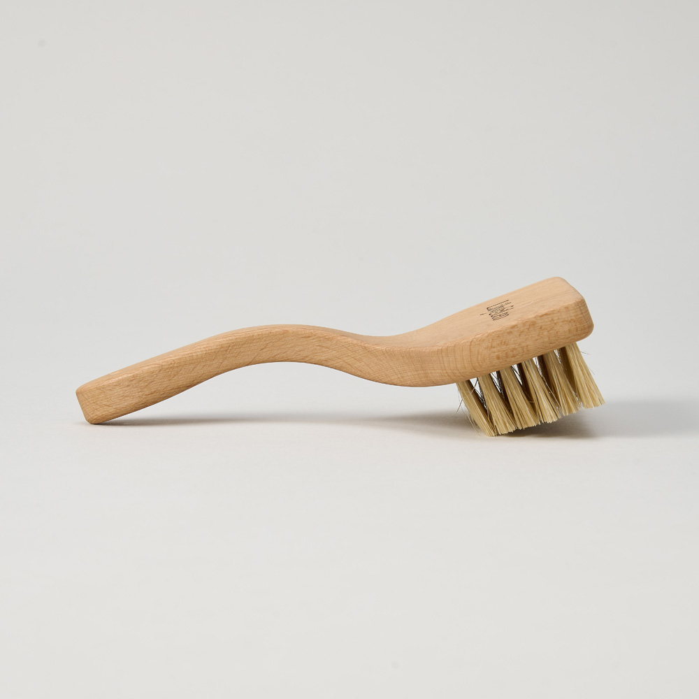 Luxury Angled Pet Brush - natural